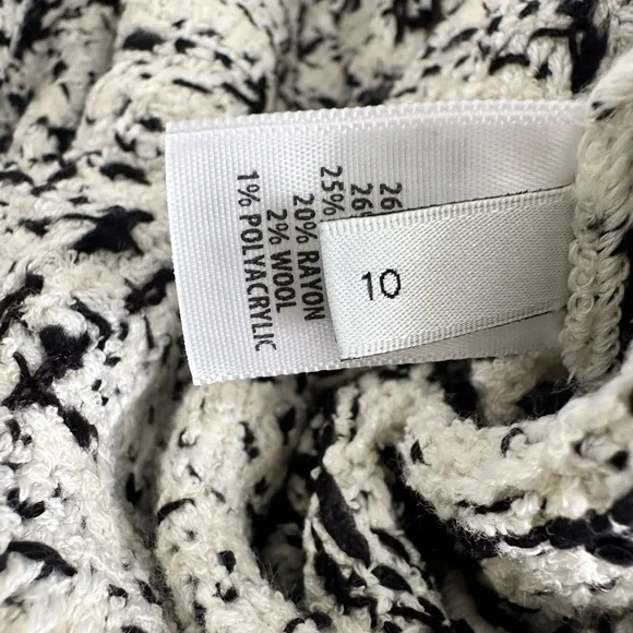 St. John Tweed Plaid A-Line Dress - Picture 10 of 11